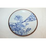 연대가좋은 청화백자 화문완