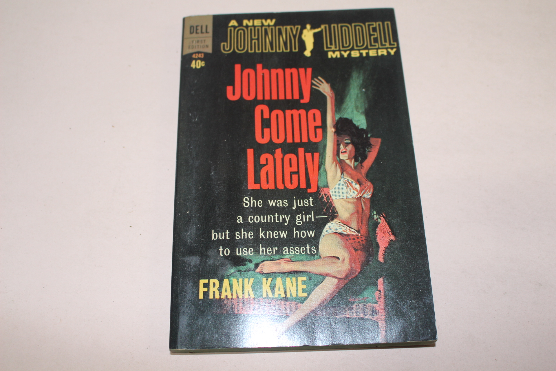 1963년 미국간행 프랭크 케인 Johnny Come Lately: A Johnny Liddell Mystery