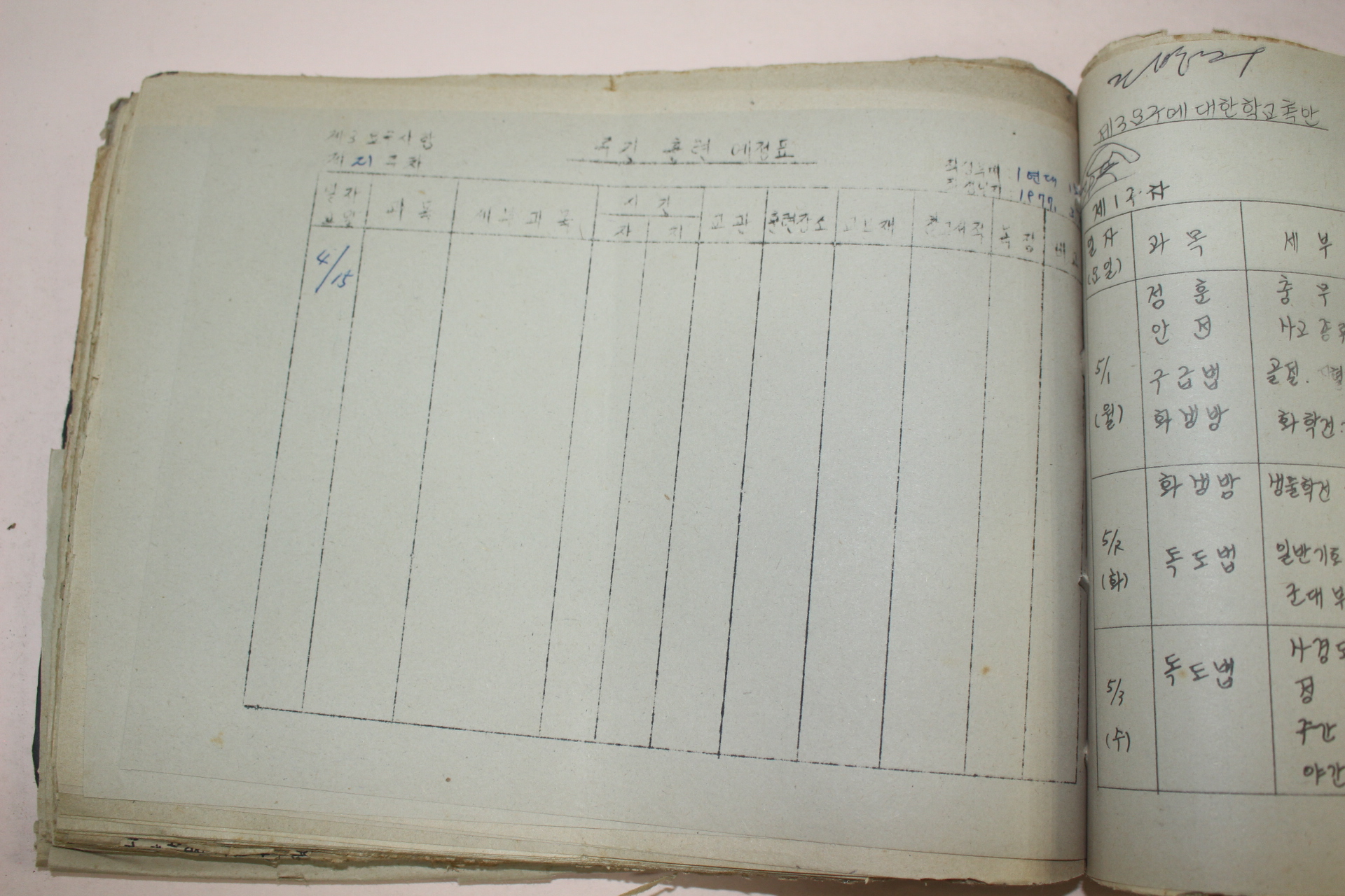 1975년 군관련 프린트모음 전술학