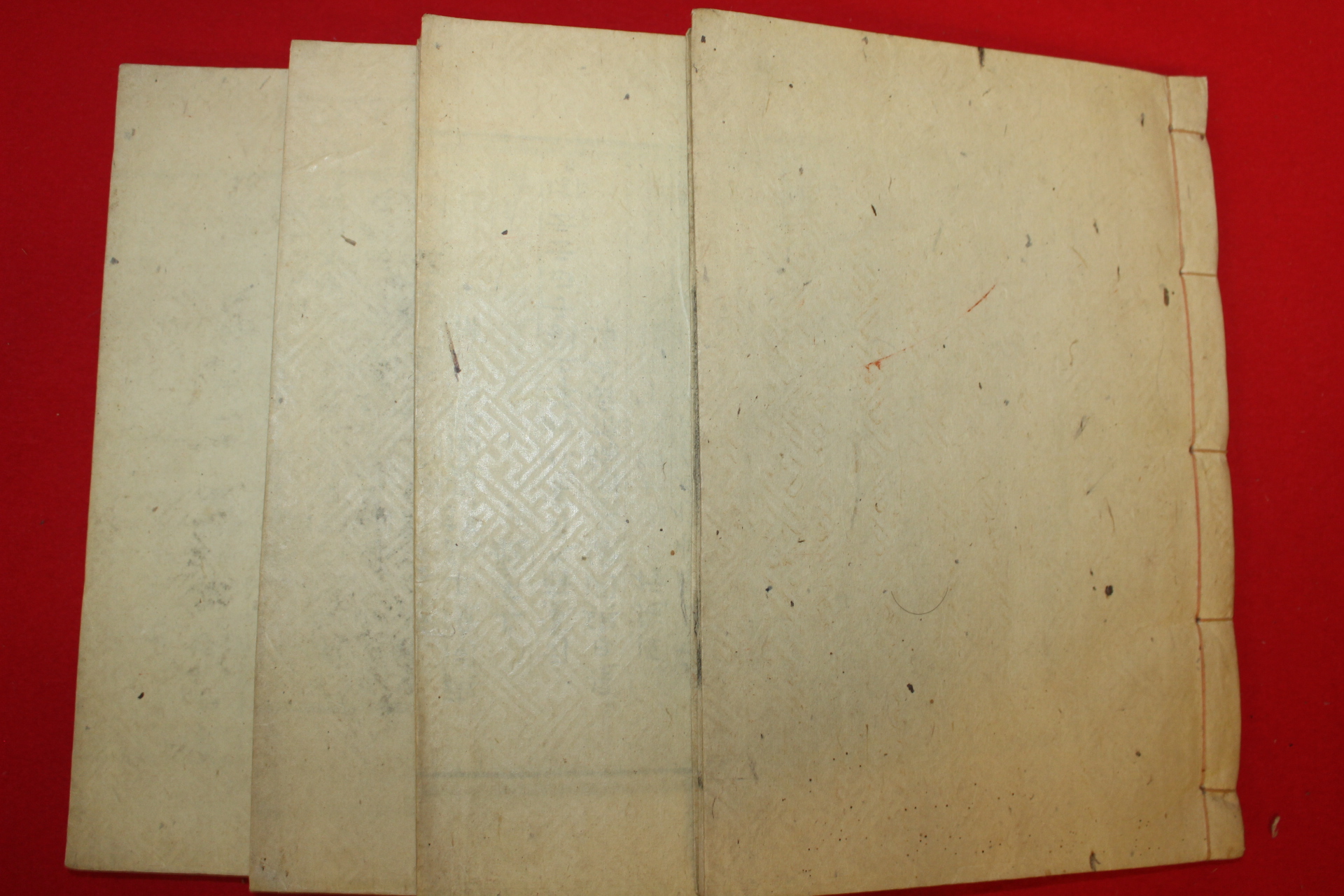1905년 목판본간행 손중돈(孫仲暾) 우재선생실기(愚齋先生實紀)4책(판본다른 각2책완질)