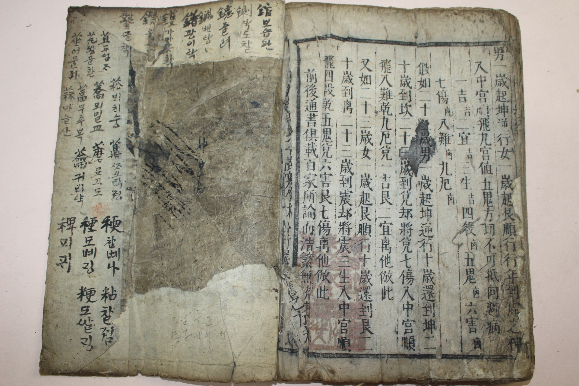 목판본 증보참찬비전천기대요(增補參贊秘傳天機大要)하 1책