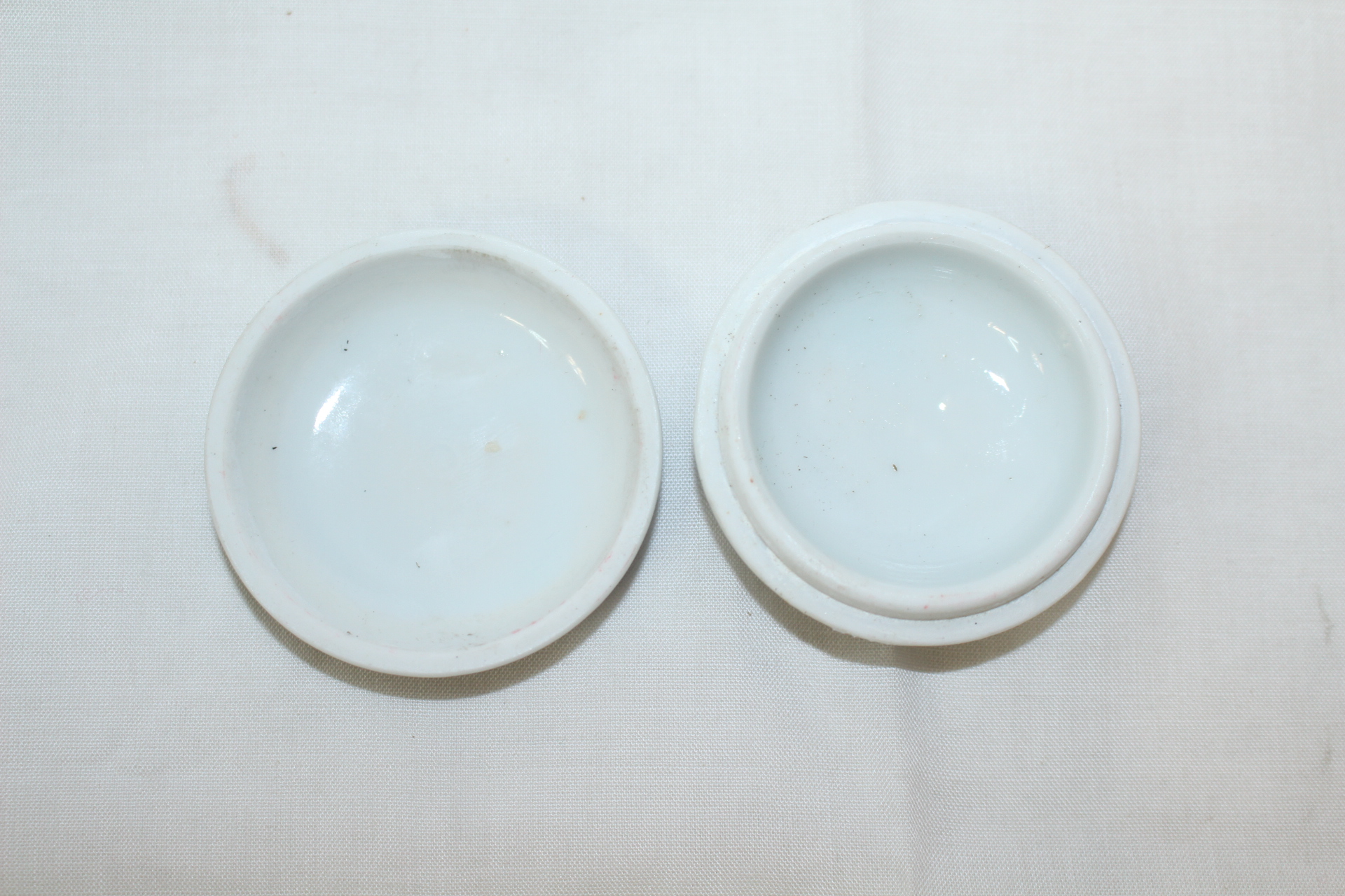 이마리 청화백자 복자문 향합