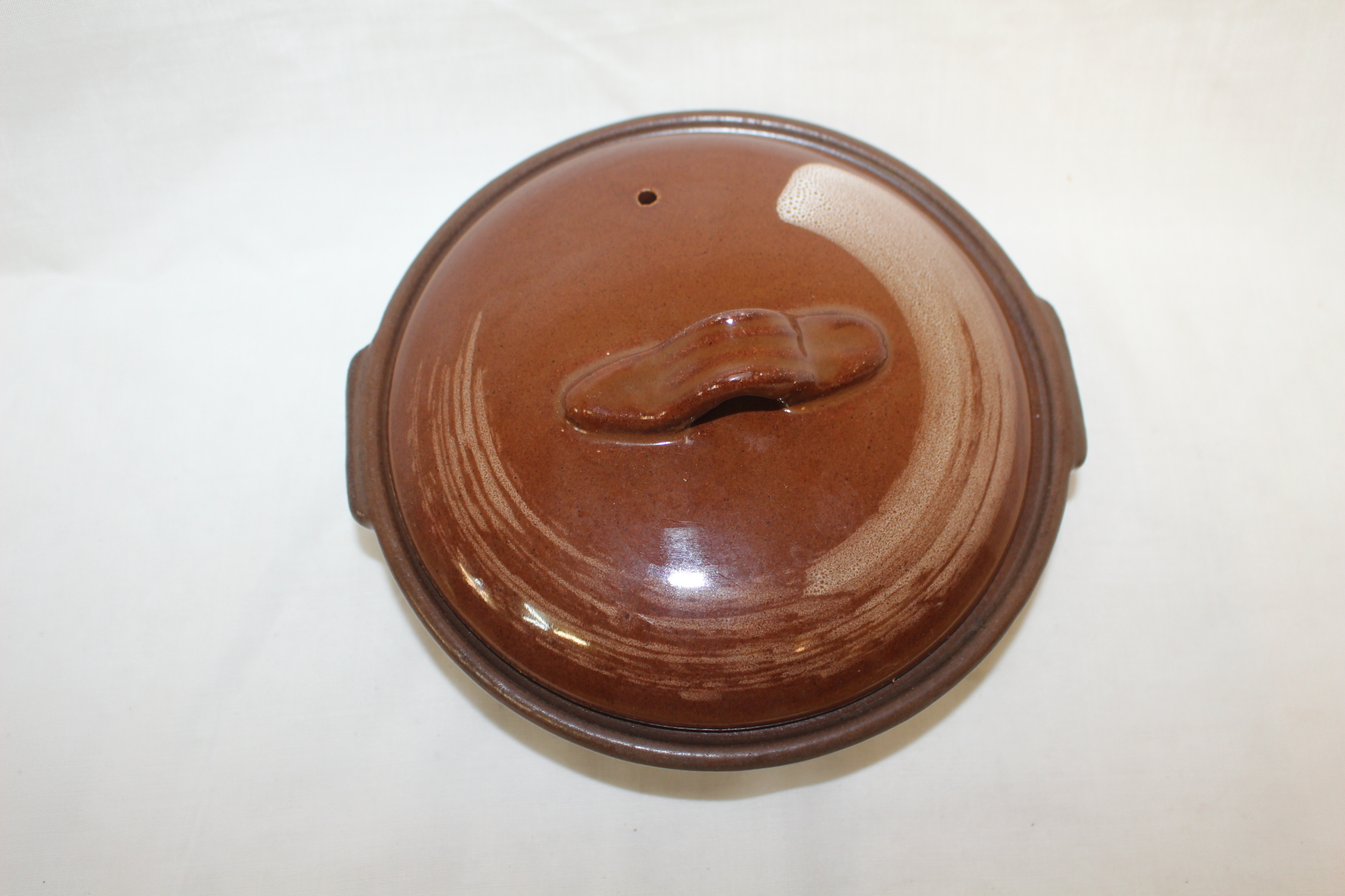 청자 백채귀얄 이귀솥