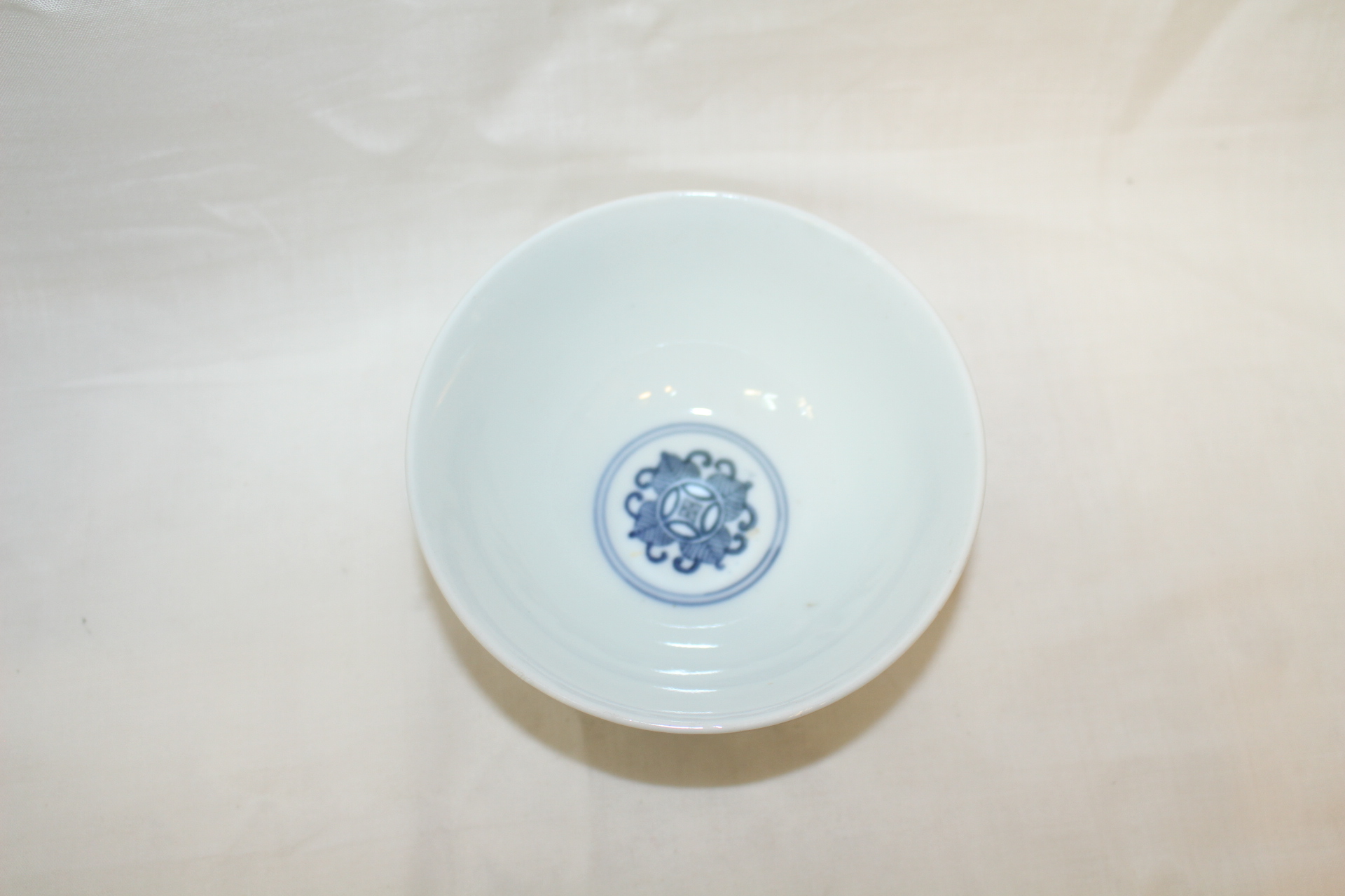 연대가좋은 청자 청화화문 자완