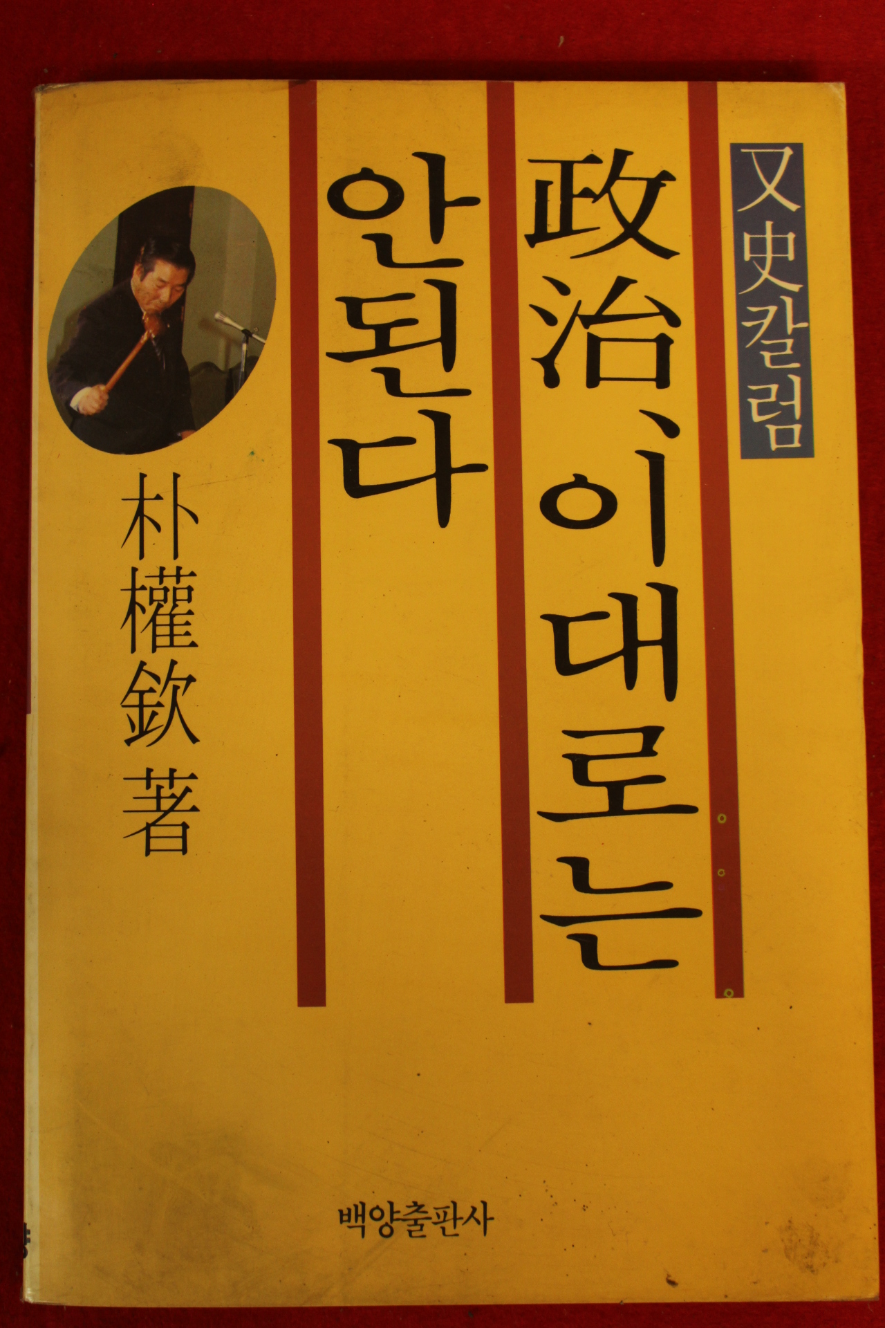 1991년 박권흠 정치 이대로는안된다