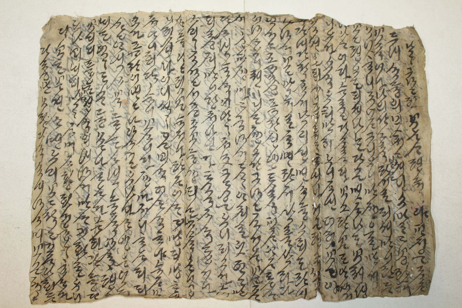 조선시대 한글언문편지 간찰
