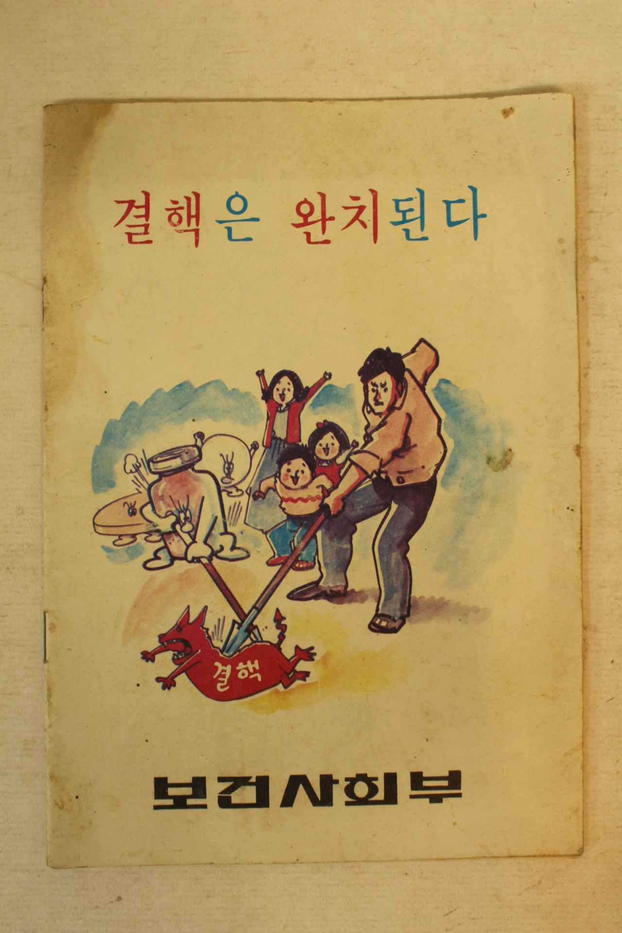 1984년 보건사회부 결핵은 완치된다