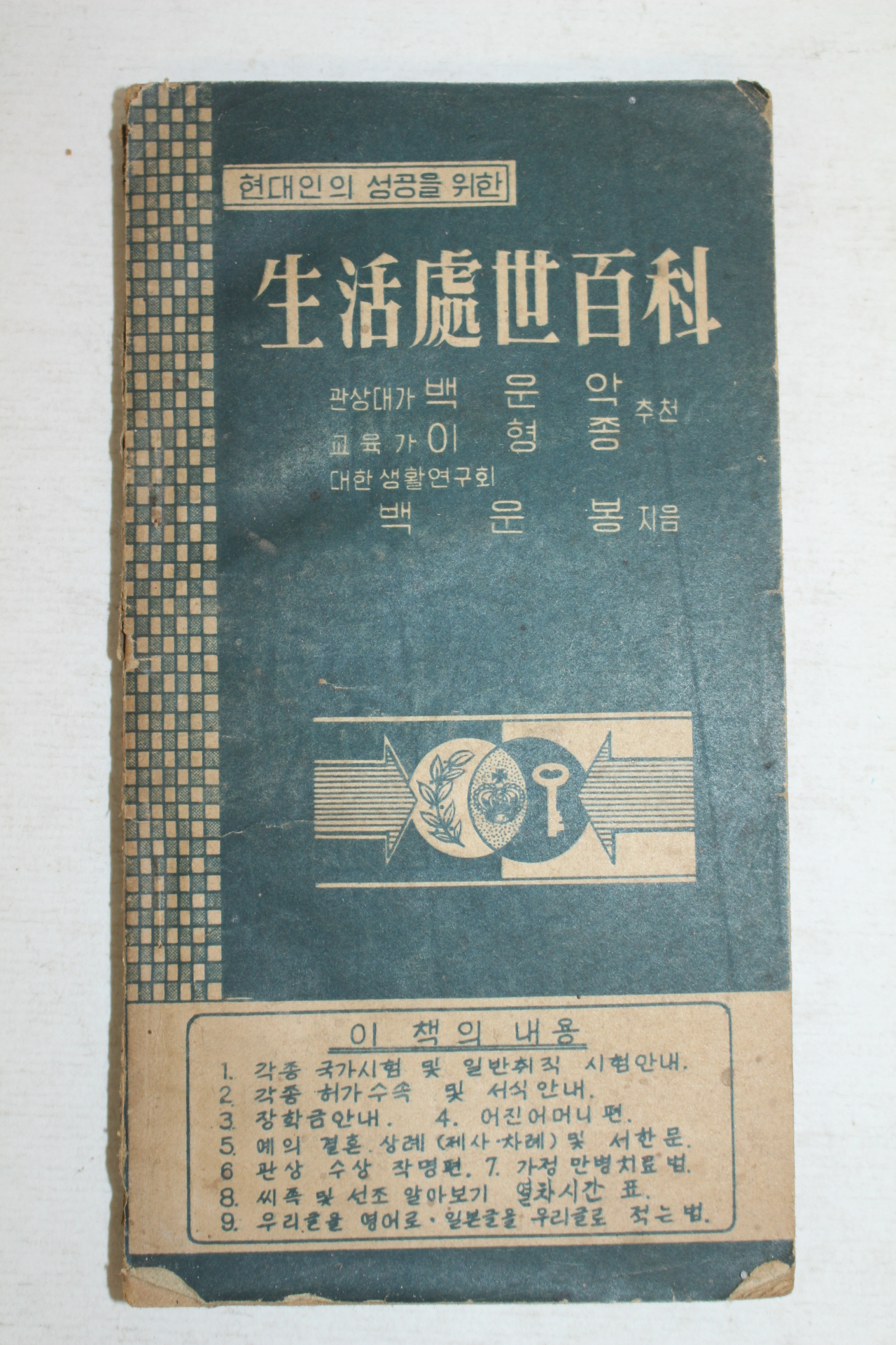 1964년 백운봉 생활처세백과