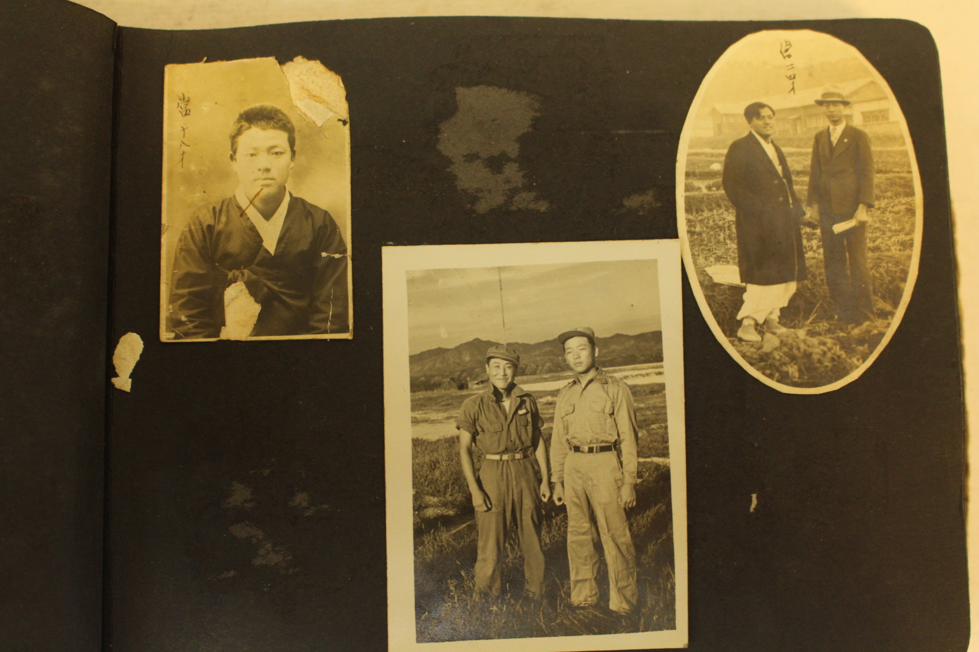 1932년~1950년대초까지 진안,장수거주 인물의 사진첩(사진59장) (추가사진)