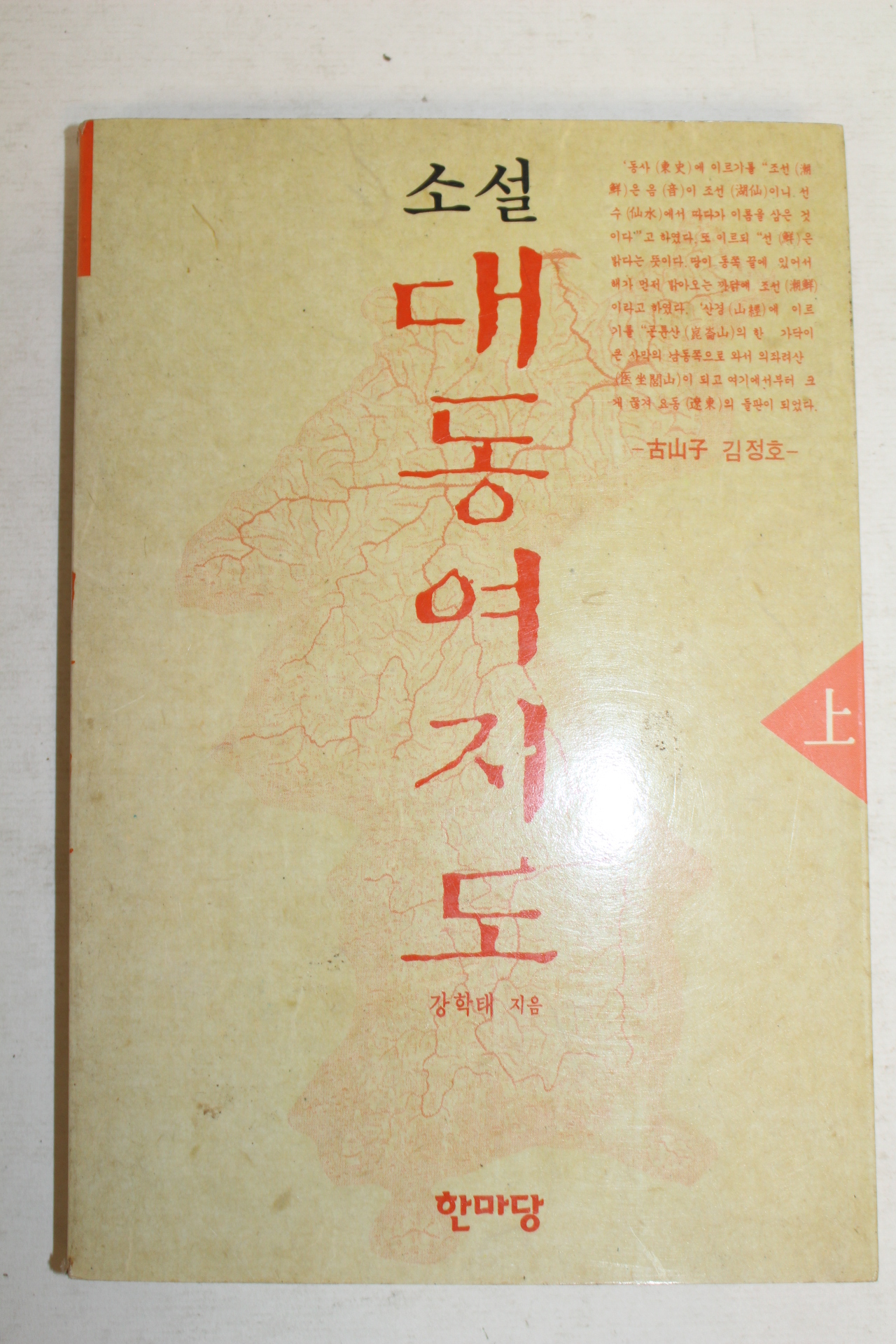 1992년 강학태 소설 대동여지도 상권