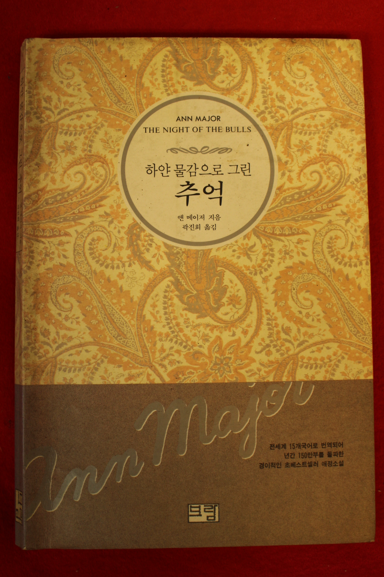 1991년초판 앤 메이저 하얀물감으로 그린 추억