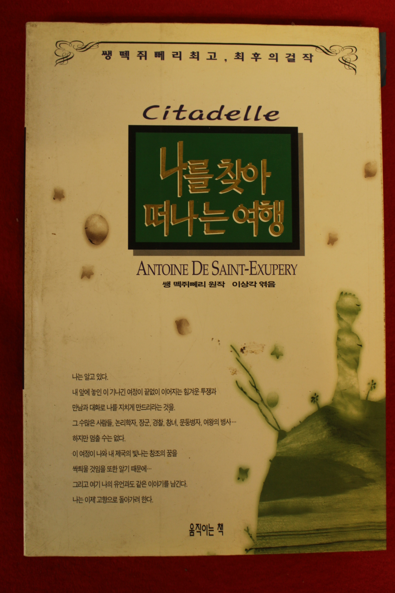 1996년 쌩떽쥐베리 나를 찾아 떠나는 여행