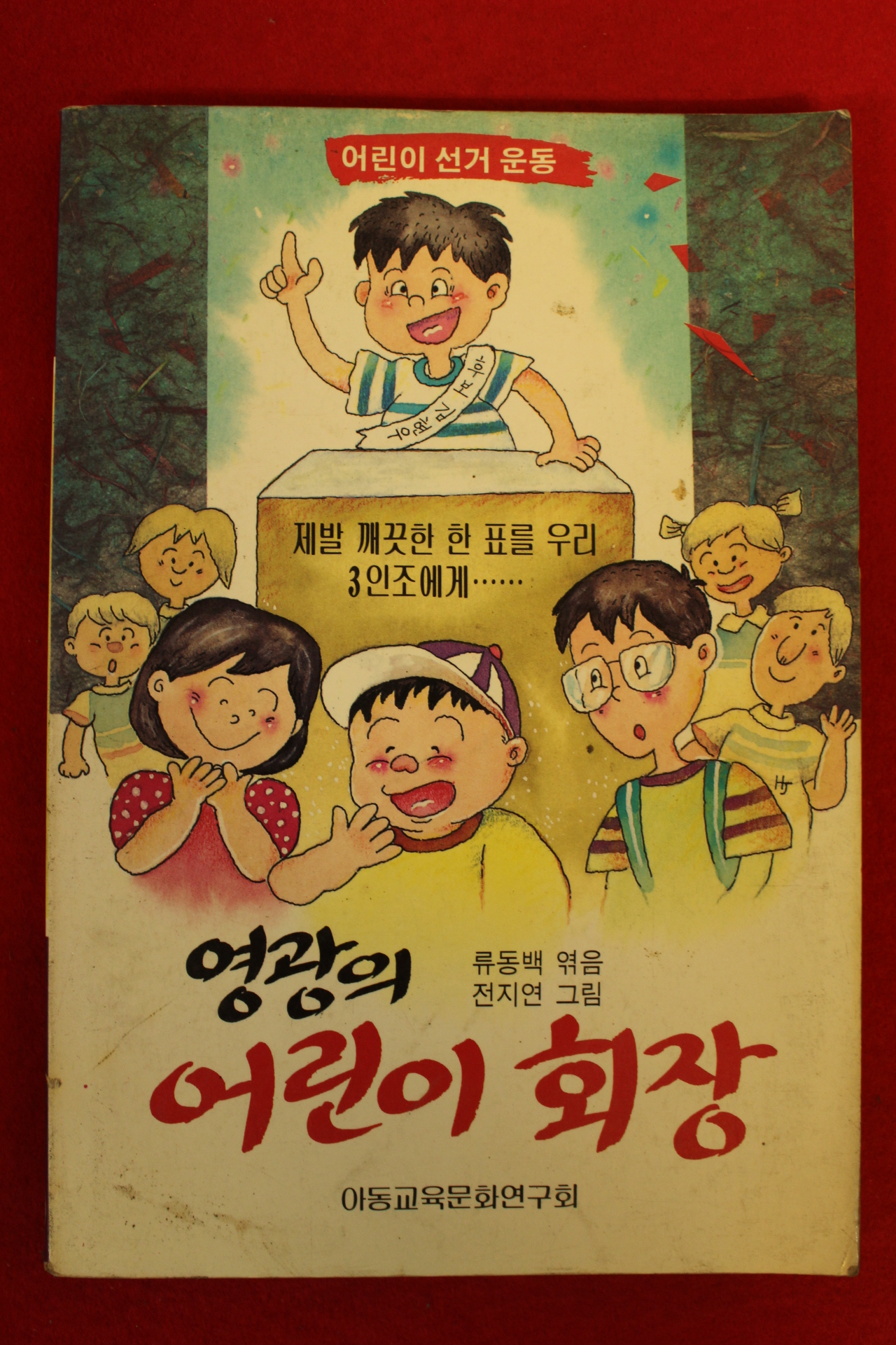 1991년 류동백엮음 영광의 어린이회장