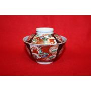 연대가좋은 청화백자진사금채화문 개완