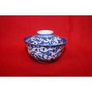 연대가좋은 청화백자 운학문 개완