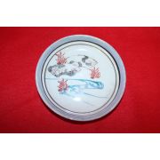 연대가좋은 청화백자진사금채화문완