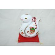 도자기재질로된 뱀모양 방울