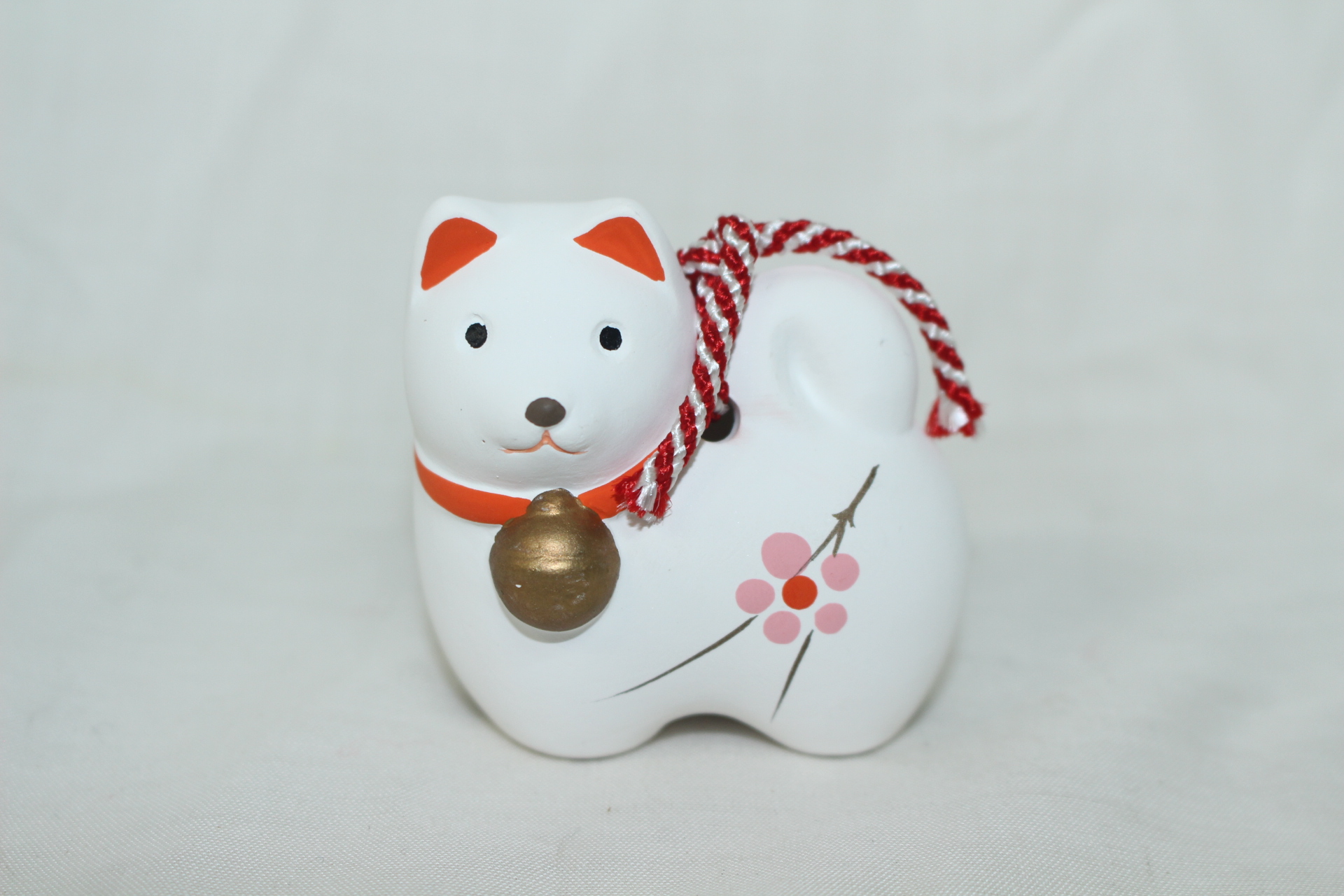 도자기 개모양 방울