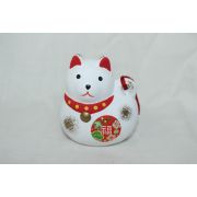 도자기재질의 개모양 방울