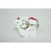 도자기재질의 양 방울