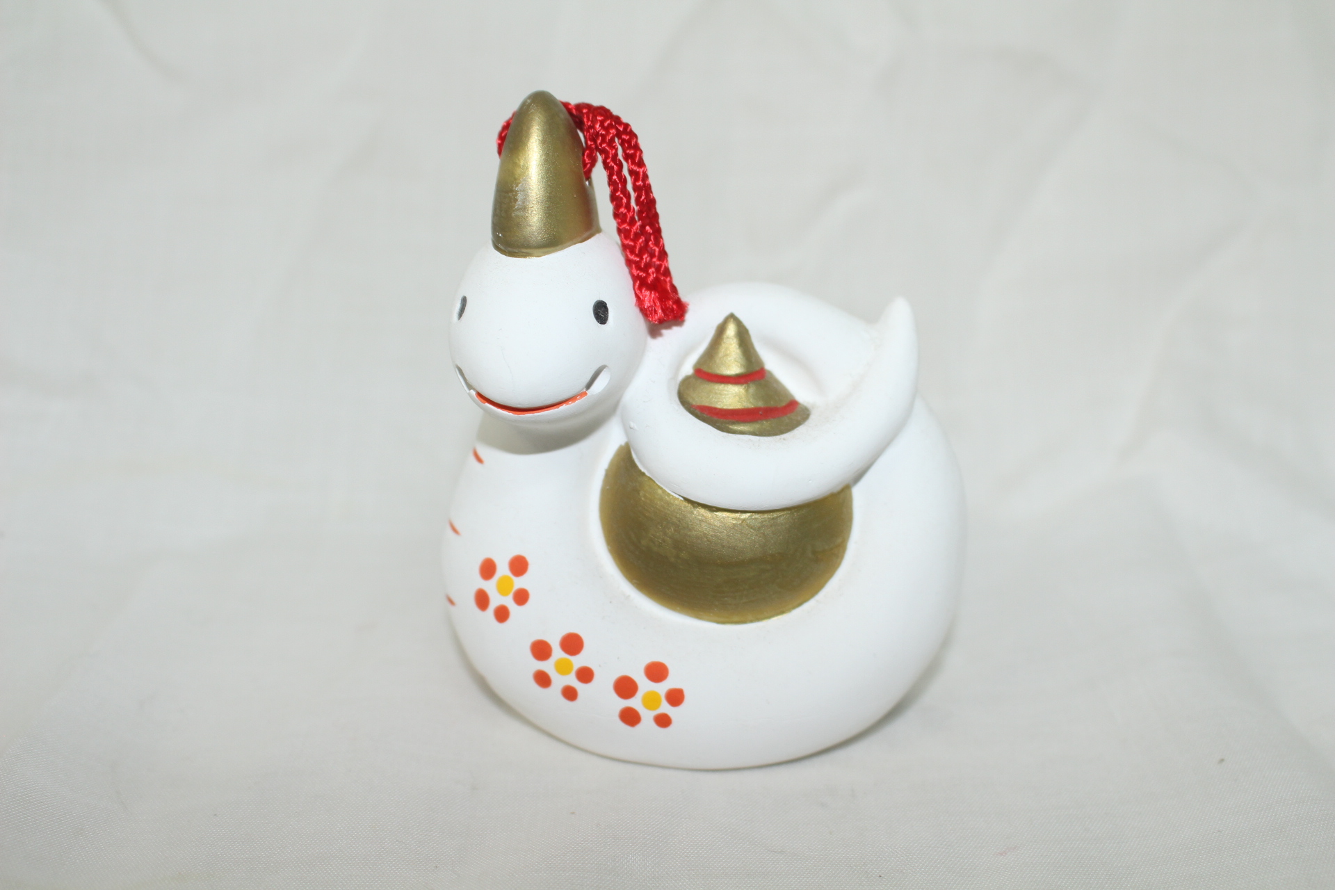 도자기재질의 뱀 방울