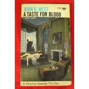 1960년 미국간행 JOHN B WEST A TASTE FOR BLOOD