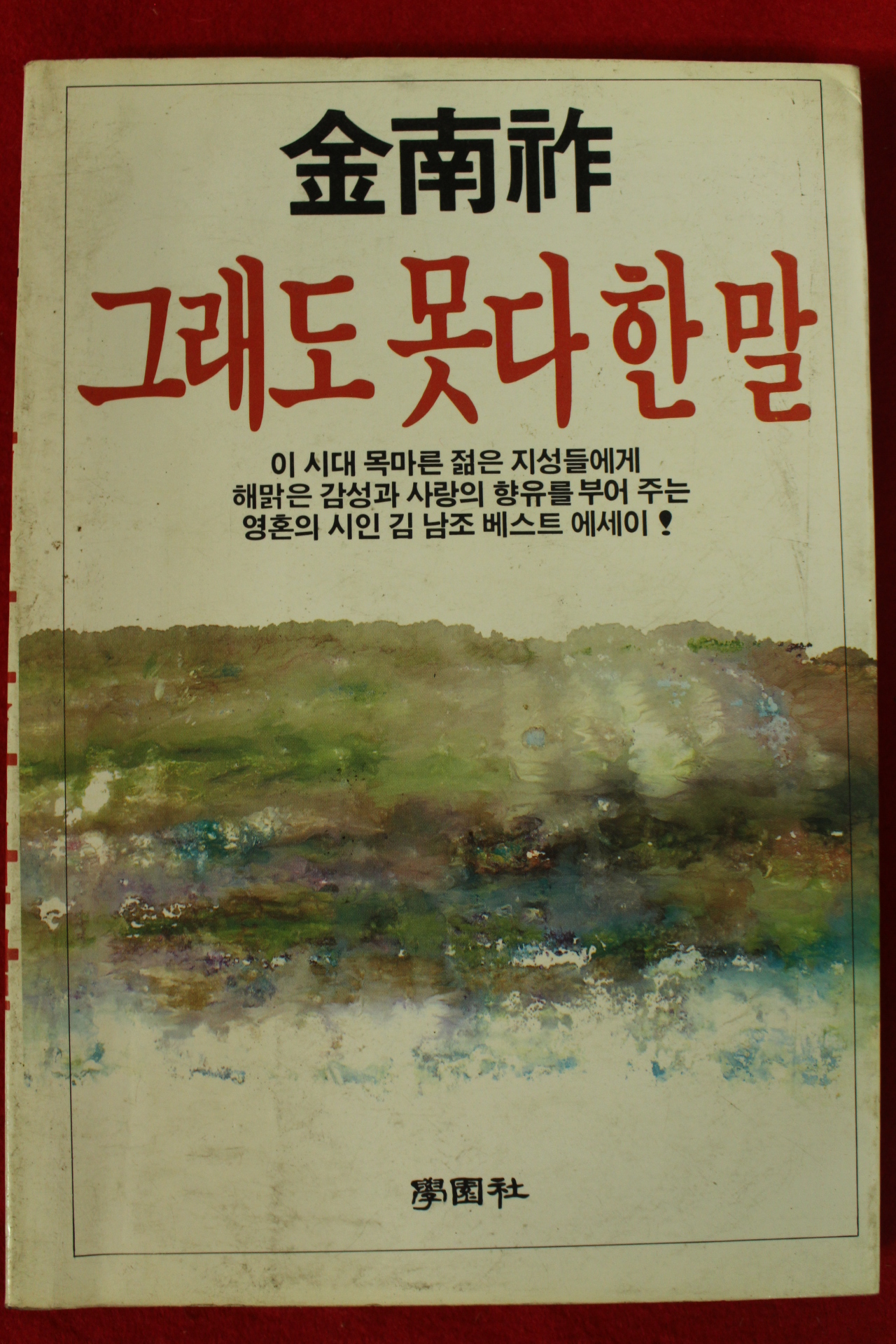 1987년 김남조 그래도 못다한말
