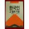 1986년초판 박용헌외 한국인 그얼과 기상