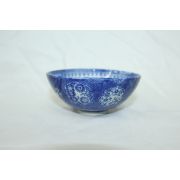 100년이상된 청화백자화문 자완