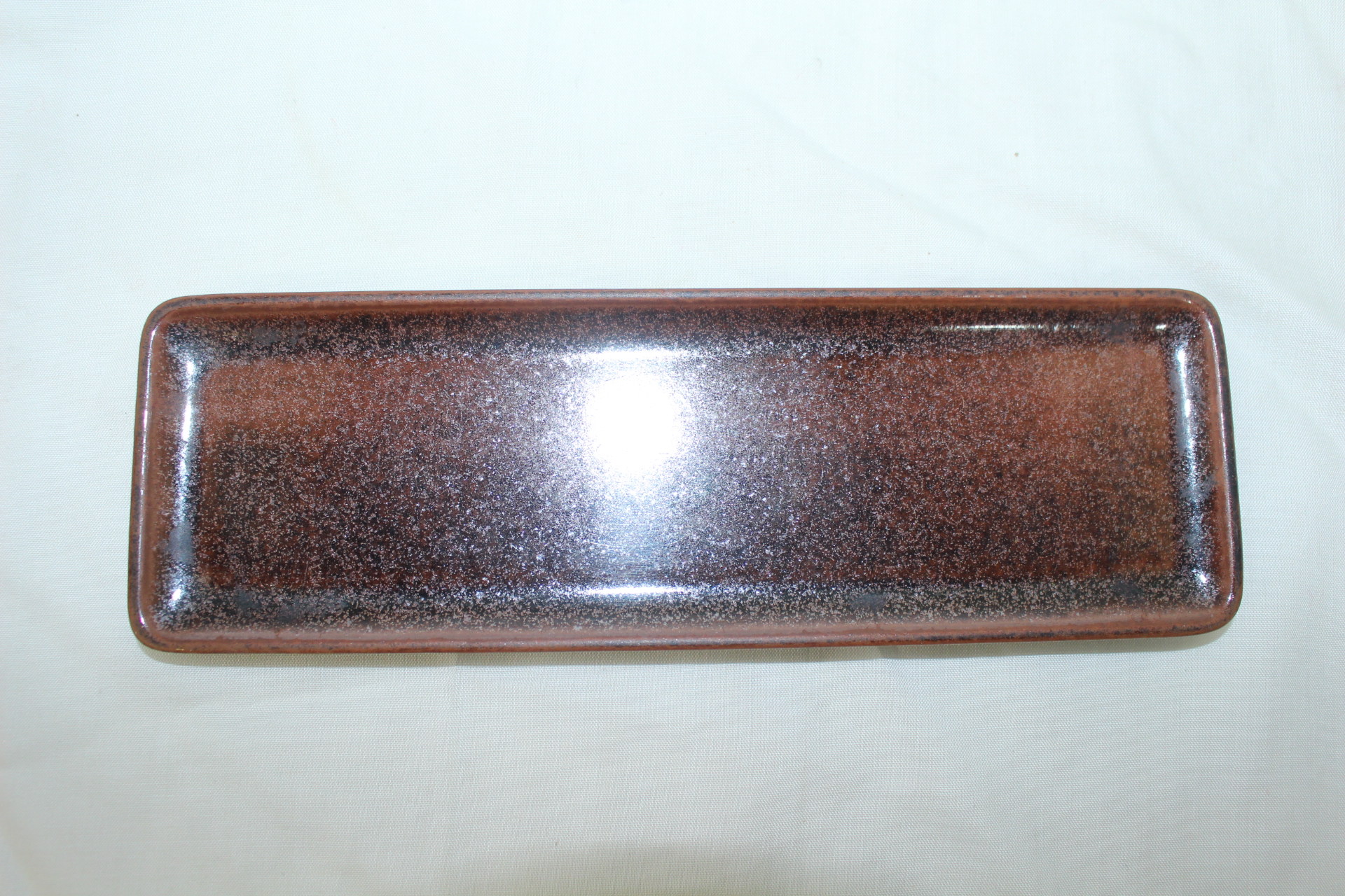 덴모꾸 흑유청자 사각완