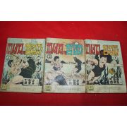 1974년 김철호 만화 피서지의 침입자 3책완질