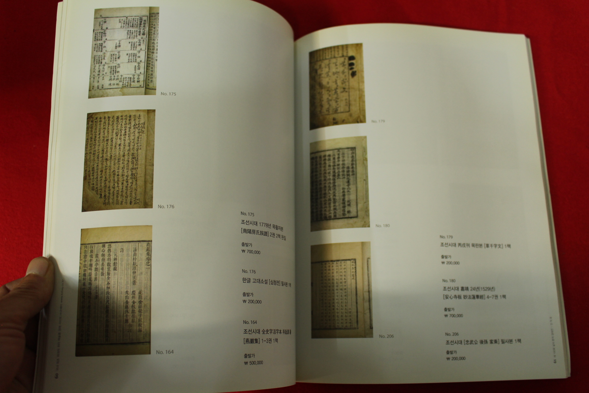 2008년 고미술특별경매 도록