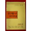 1986년초판 자연시동인 제1집 닫힌공간속의 따뜻함의 시