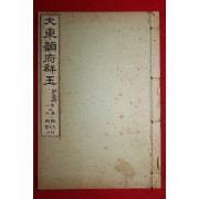 1914년(대정3년) 조선광문회 대동운부군옥(大東韻府群玉) 1책