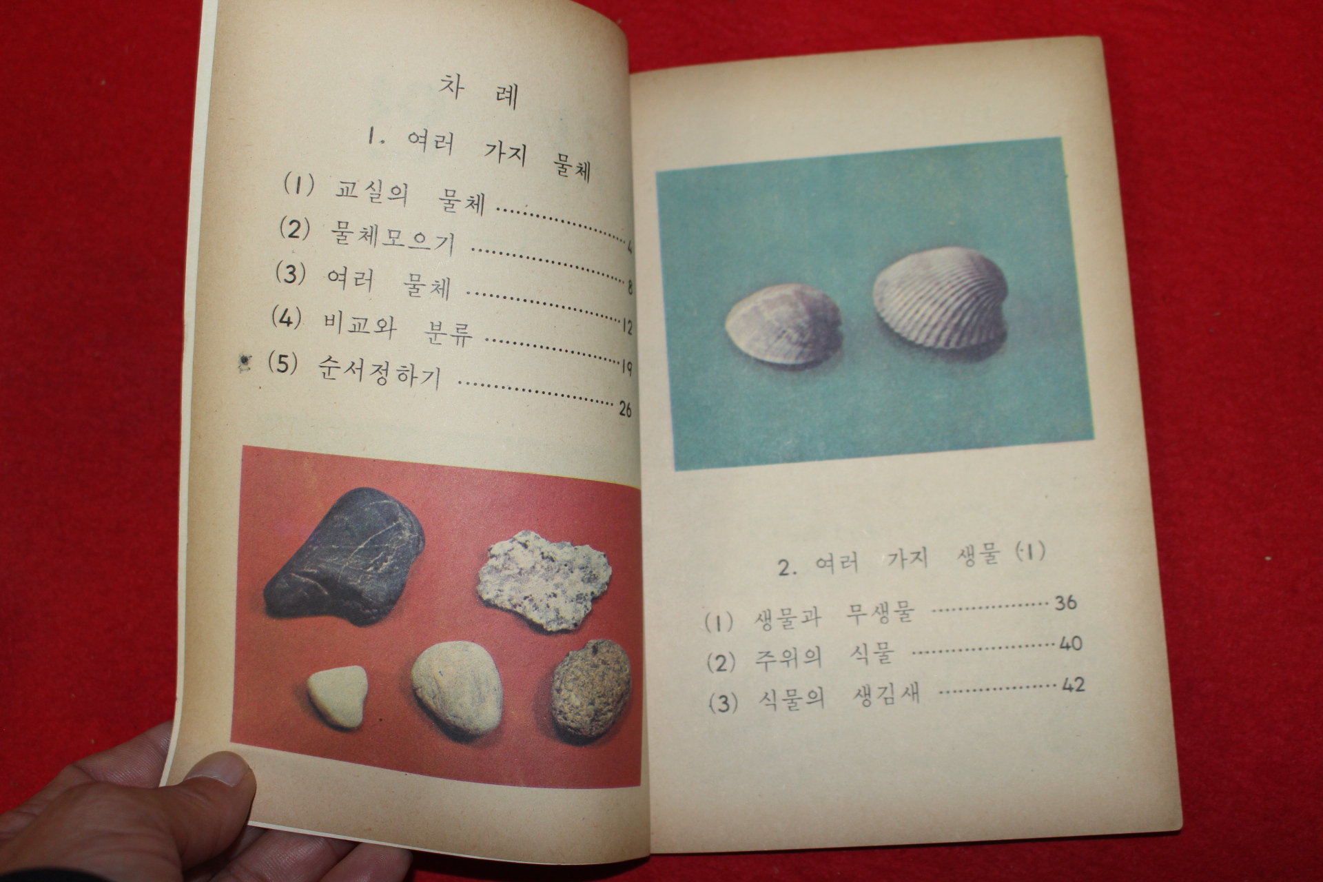 1974년,75년 국민학교 자연1-1 에서 6-2 까지 전권 12책