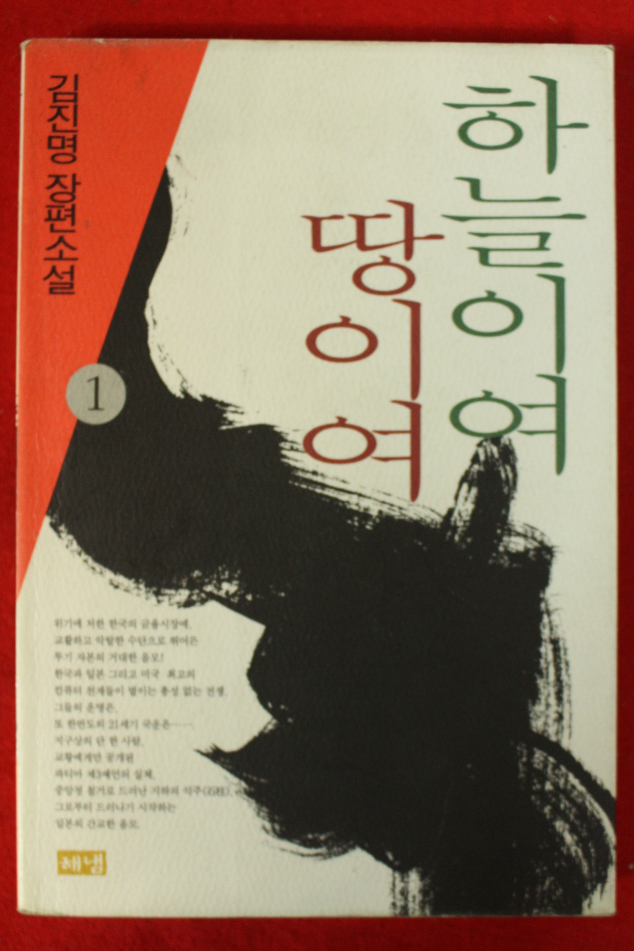 1998년 김진명 장편소설 하늘이여 땅이여 1