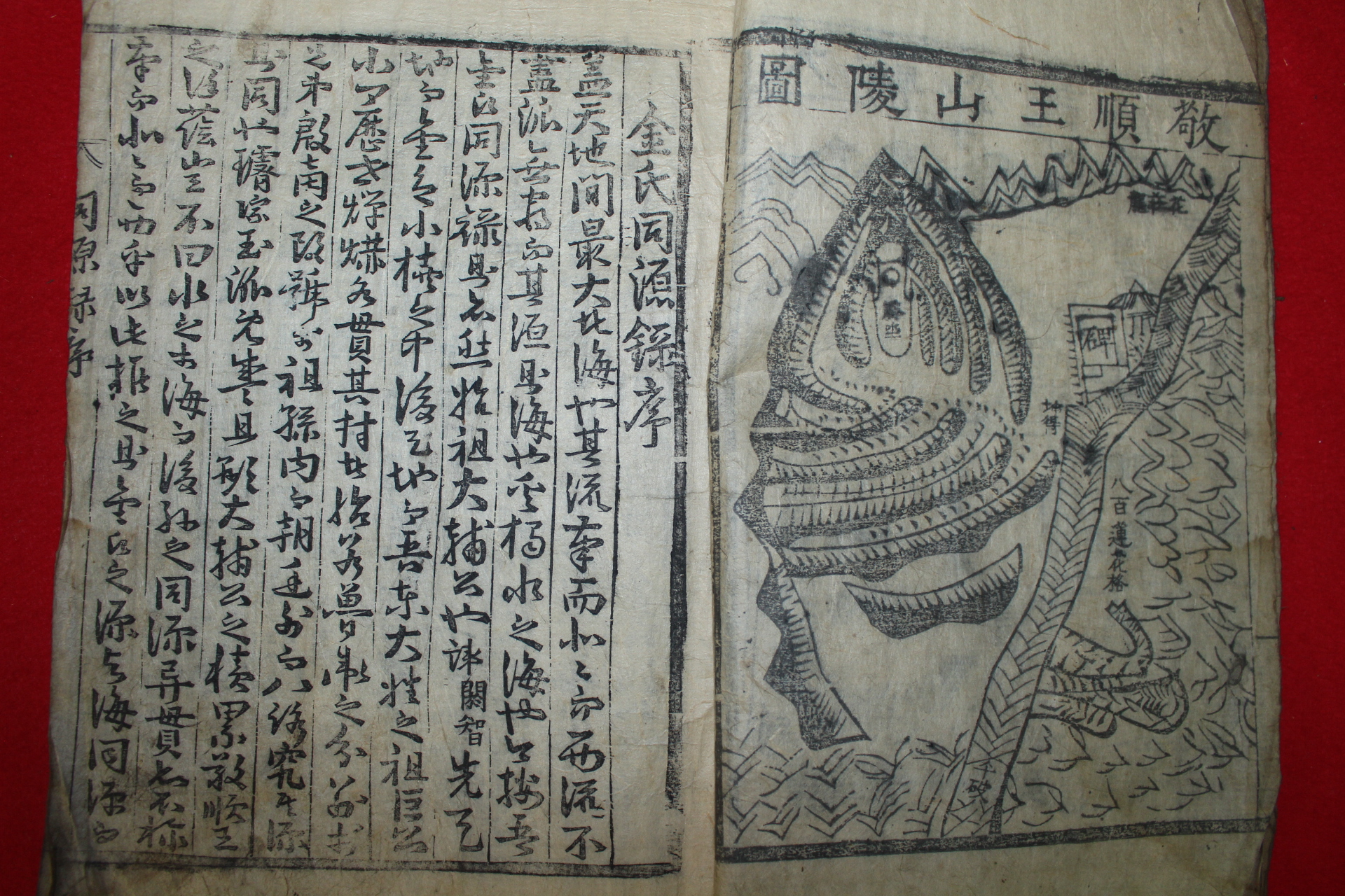 1714년(甲午年) 목판본 김씨동원록(金氏同源錄) 1책완질