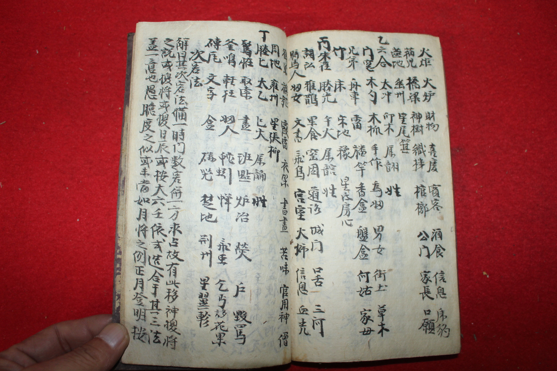 고필사본 역(易)관련 교정경본육임신과금구결대전(校正京本六壬神課金口訣大全)