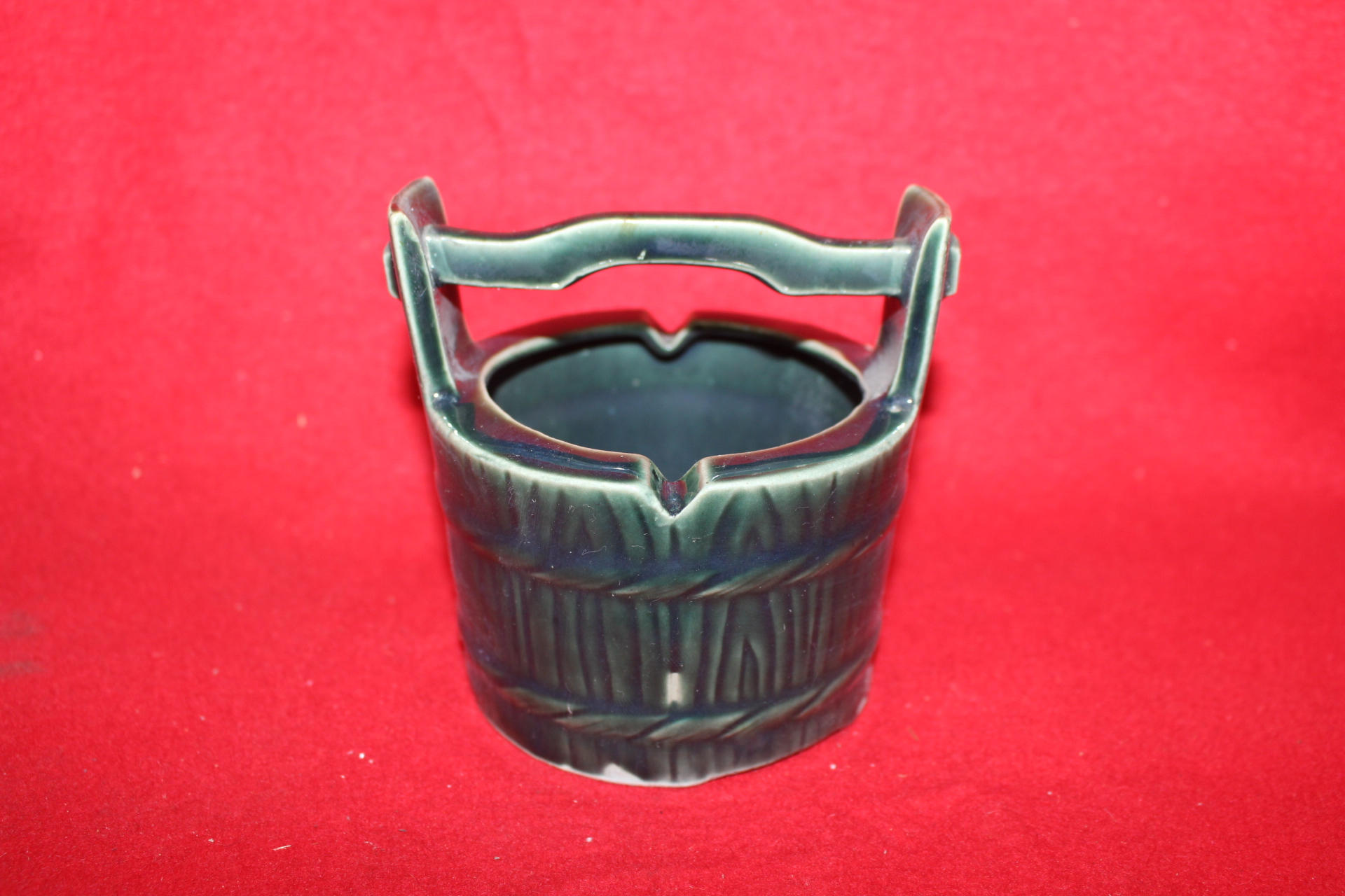 연대가좋은 청자 손잡이달린 향완