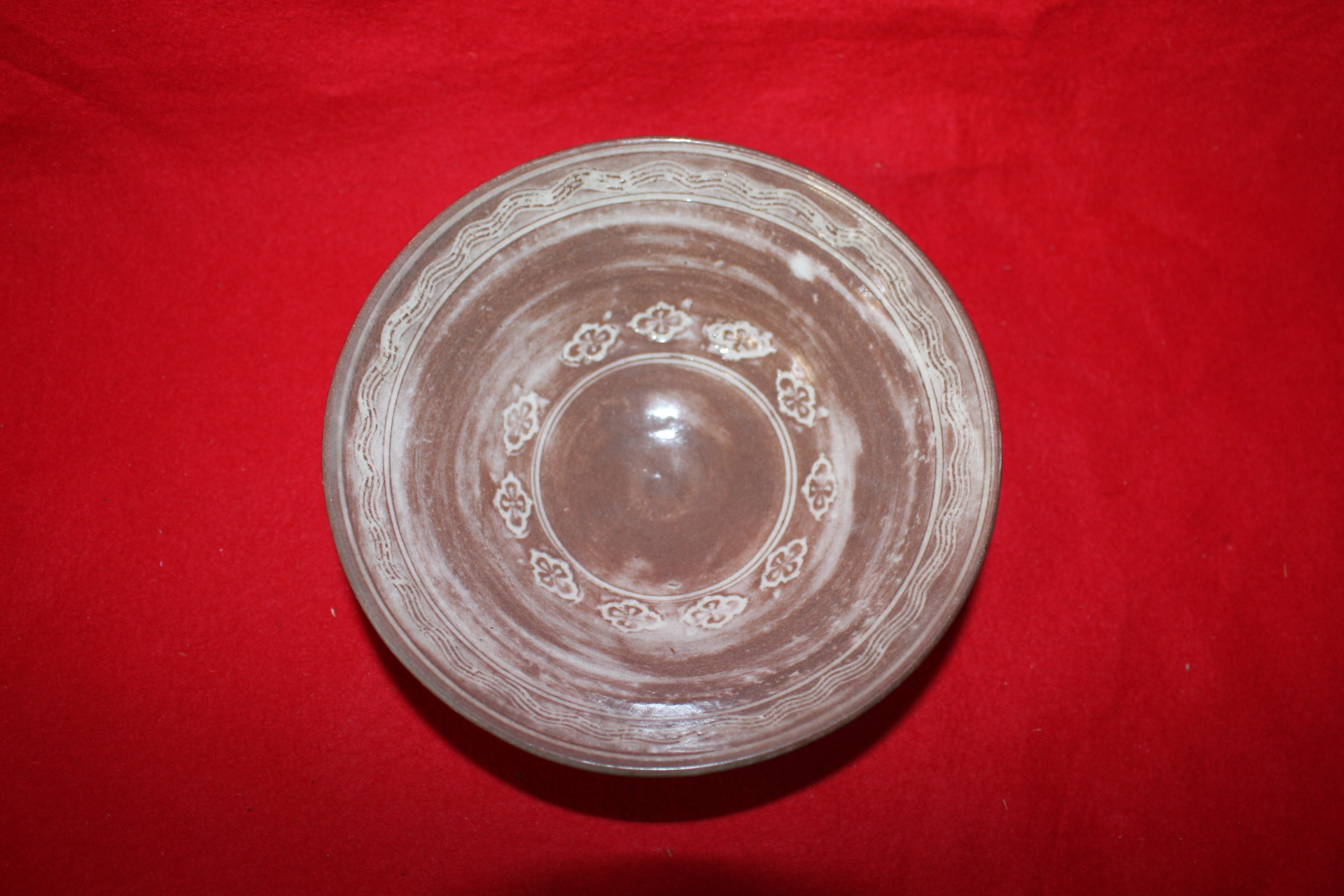 분청사기 인화귀얄문 말찻잔