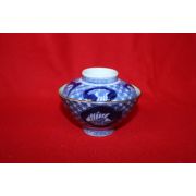 연대가좋은 청화백자화문 개완