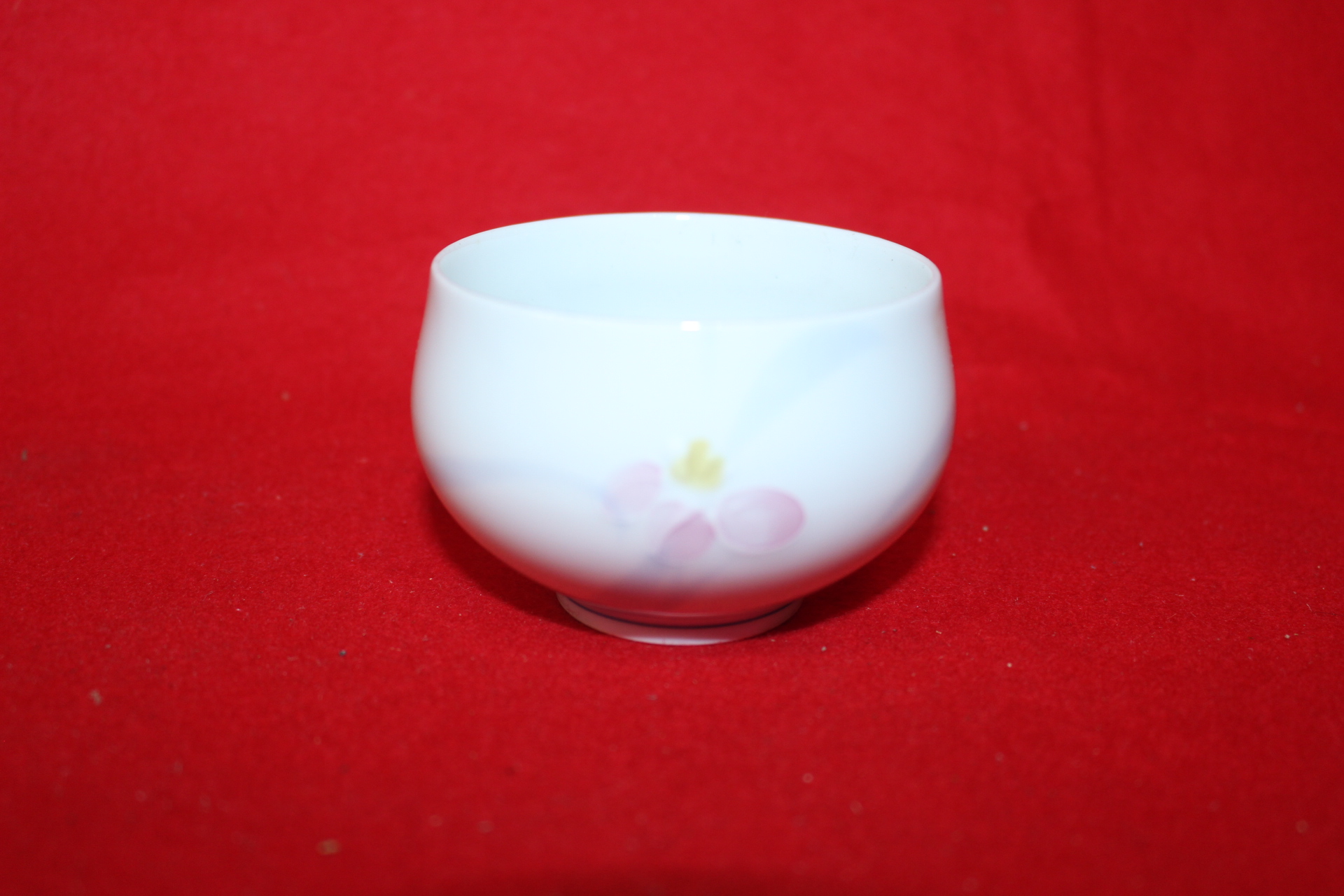 조선도공의 후예 아리따 청화백자 진사화문 5인 다관셋트