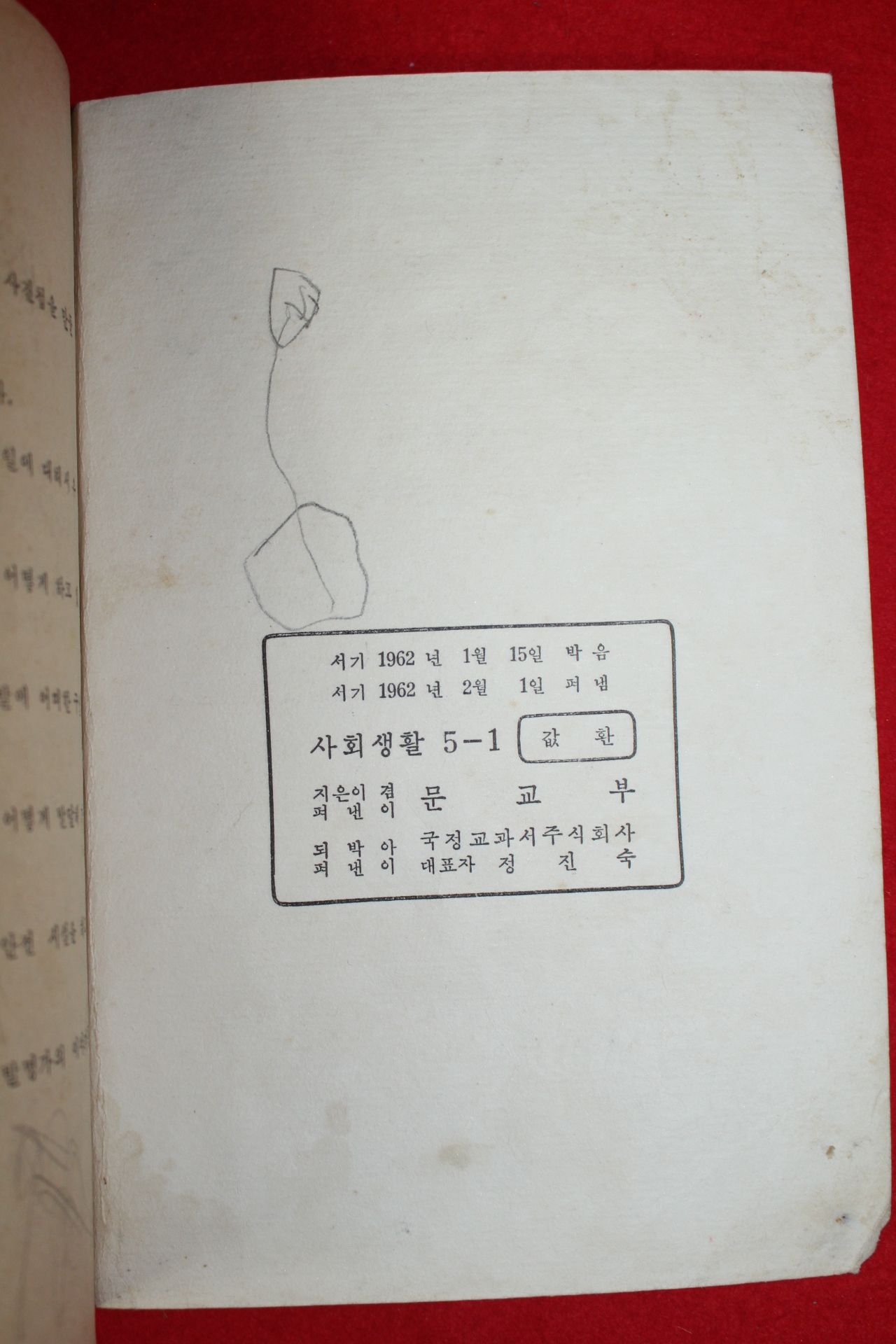 1962년 사회생활 5-1