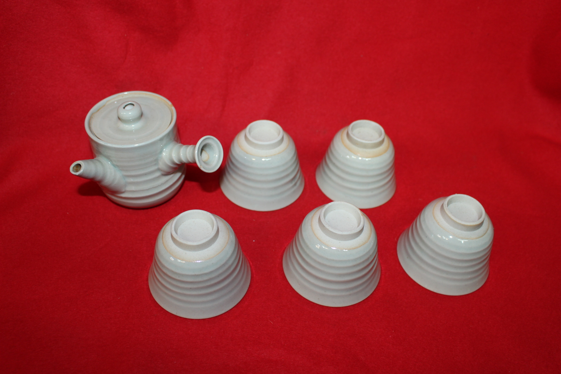 11-청자 5인 다관셋트