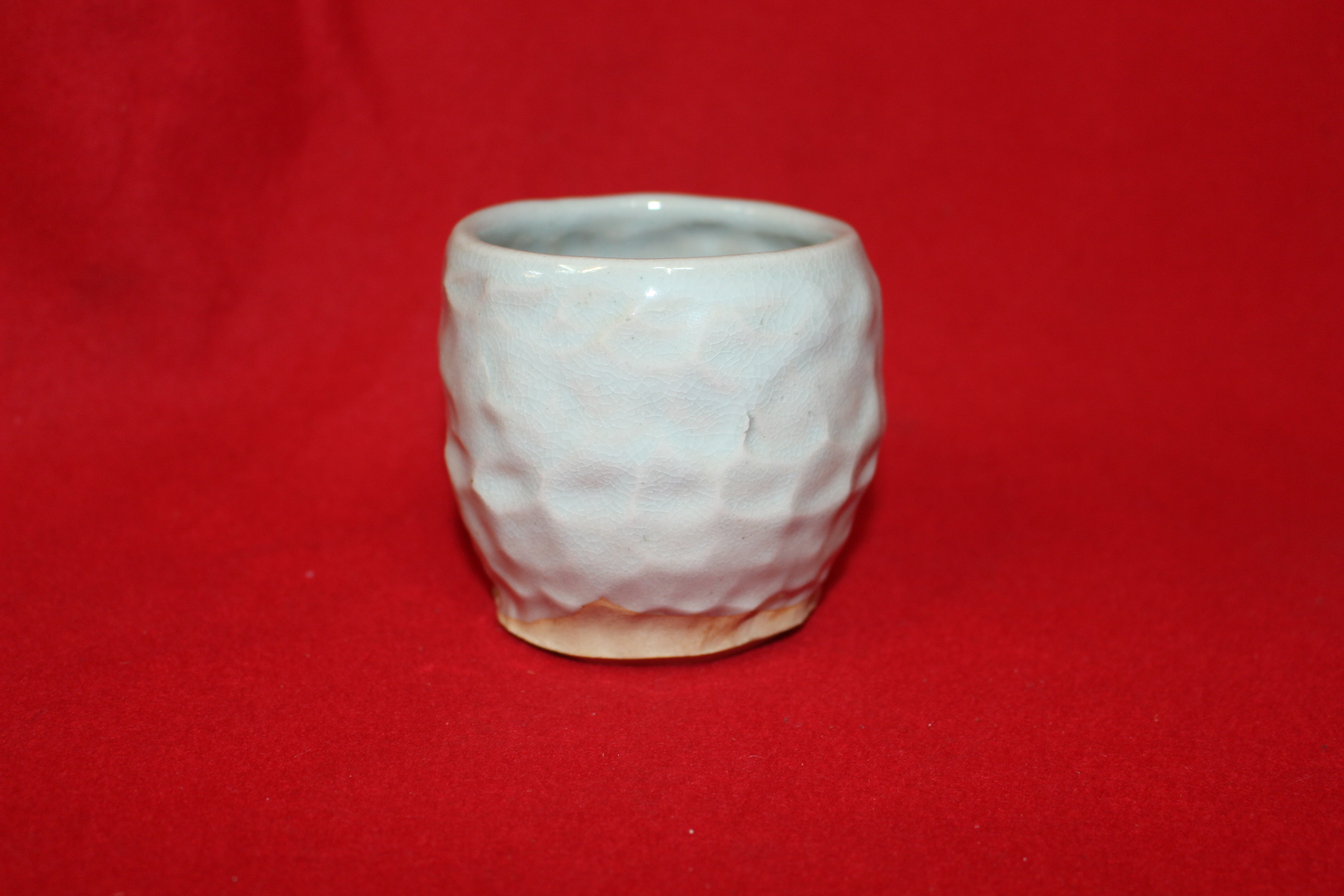 28-청자 주름문 통잔