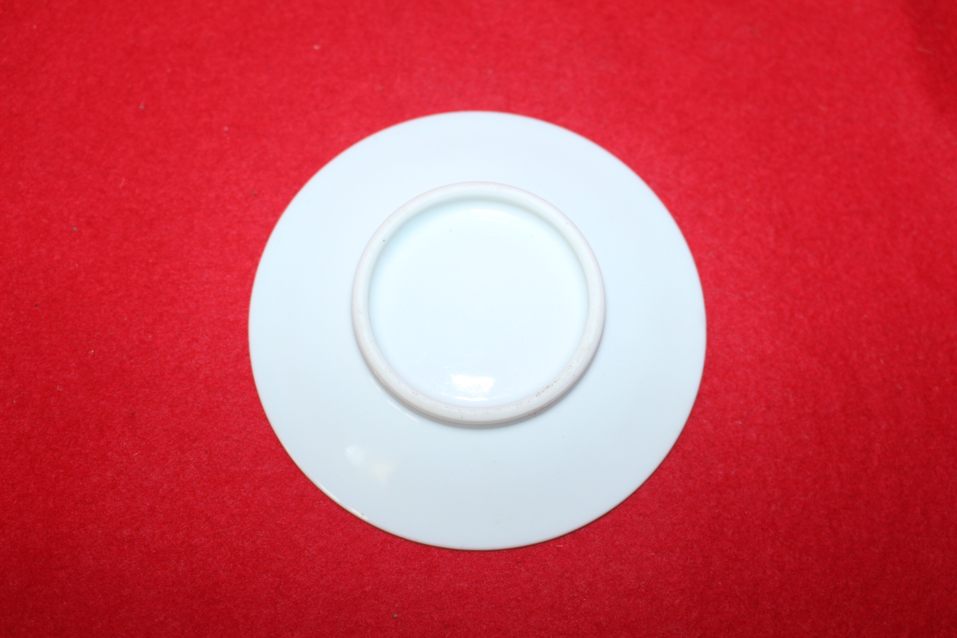 23-연대가좋은 청화백자호랑이문 잔잔대