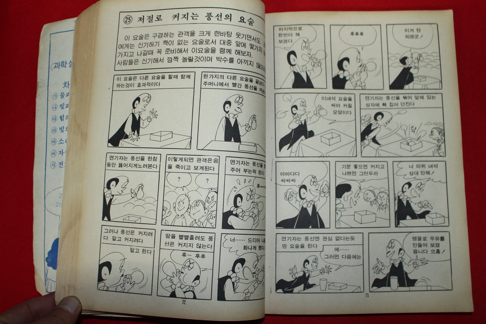 1980년 이정민만화 깜짝요술 1책완질