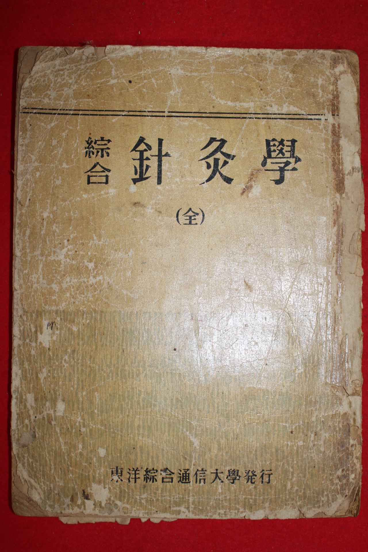 1965년 종합 침구학(針灸學)