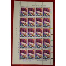 우표2-1985년 민속시리즈 달맞이 20장 한판