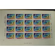 우표267-1985년 한국전기통신100주년기념 20장 한판